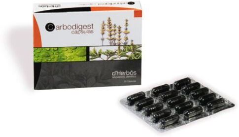 Derbós Carbodigest 30 capsules digestive system function