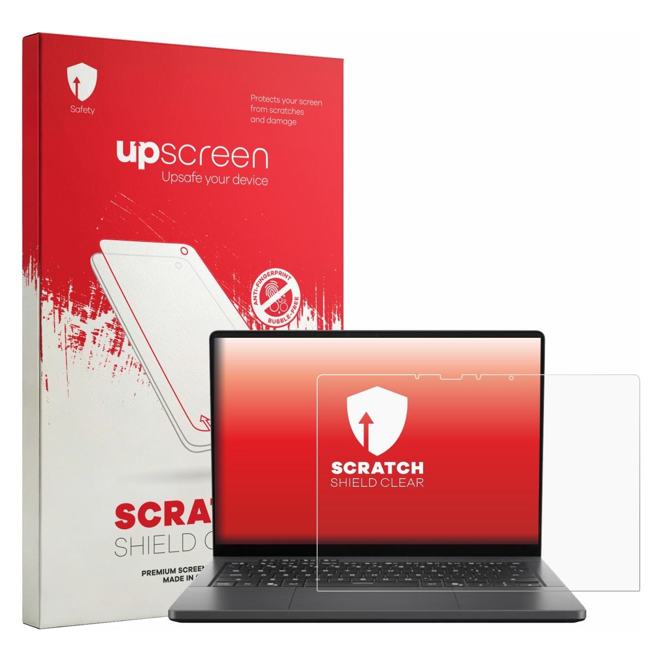 upscreen Schutzfolie für ASUS ROG G14 GU405 Displayschutz Displayschutzfolie Folie Klar Transparent (14") (2864894)