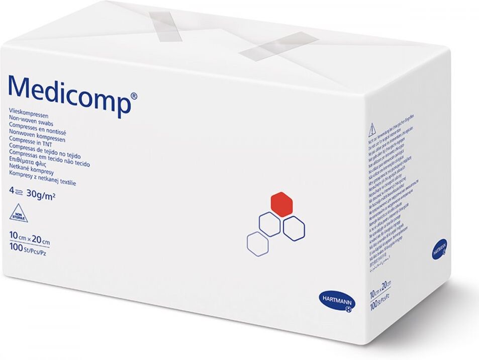 Medicomp Kompressen 10x20 cm unsteril