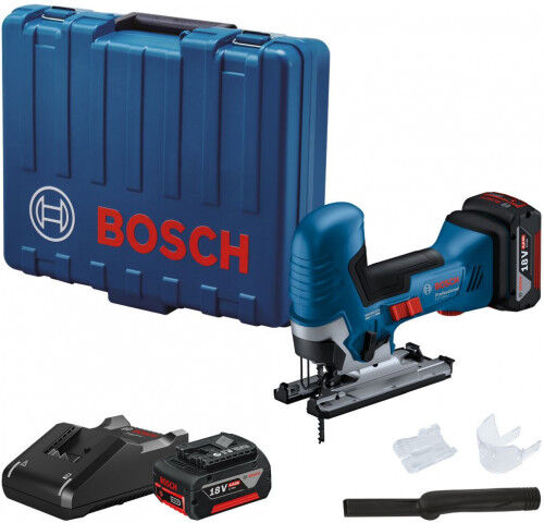 Bosch GST 185-LI Scie sauteuse, 2× GBA 18V 4.0Ah, mallette – 06015B2022