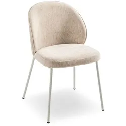2er-Set BOOOM Stuhl Pavia Stoff Beige