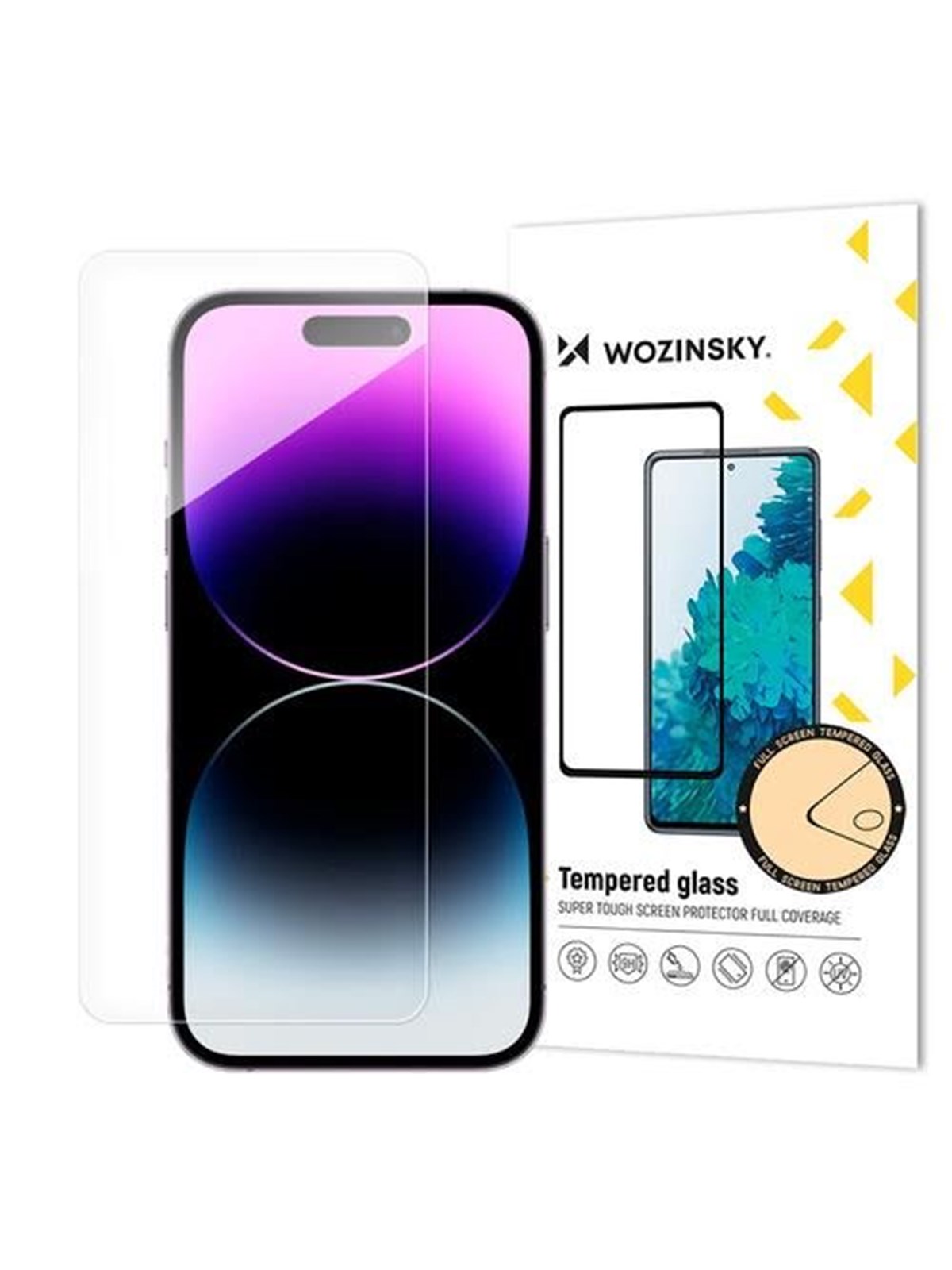 Wozinsky Gehärtetes Glas für iPhone 15 Tempered Glass