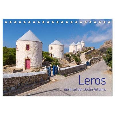 Leros - die Insel der Göttin Artemis (Tischkalender 2027 DIN A5 quer), CALVENDO Monatskalender
