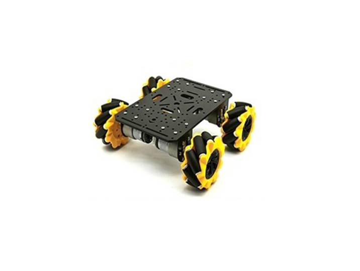 Châssis de voiture robot 4x4 avec moteur TT 520 ou 37, roue Mecanum pour Arduino Raspberry Pi, kit d'apprentissage de robotique programmable DIY