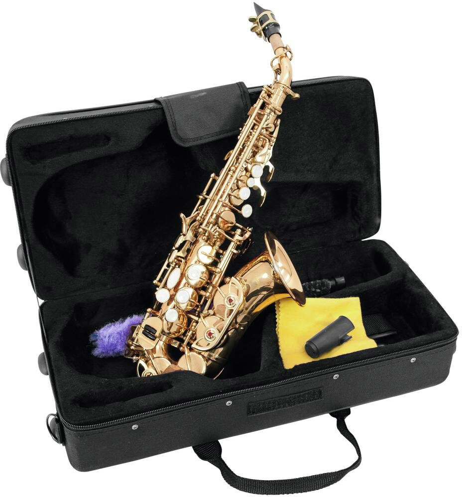 Dimavery Sp-20 Bb Sopransaxophon, Gold