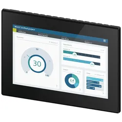 Siemens 6AV2128-3MB36-0AX1 SIMATIC HMI MTP1200 Unified Comfort Neutrale Front 6AV21283MB360AX1