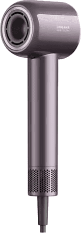 Secador - Dreame Glory Combo Purple, 1600 W, 4 Niveles temperatura, 2 Velocidades, Difusor incluido, 300 millones de iones negativos/cm³, Púrpura
