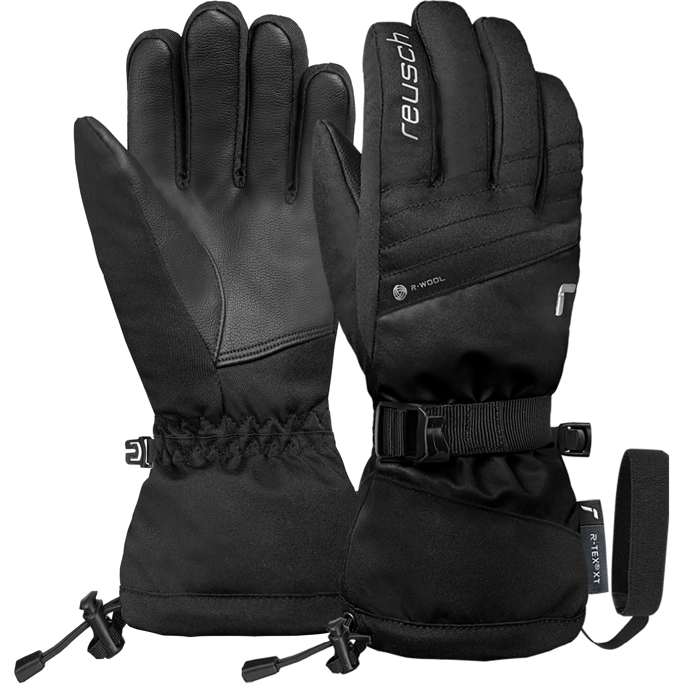 Reusch Andrea R-Tex XT Kinder Fingerhandschuhe schwarz Größe 6 Skifahren Winddicht Wasserabweisend