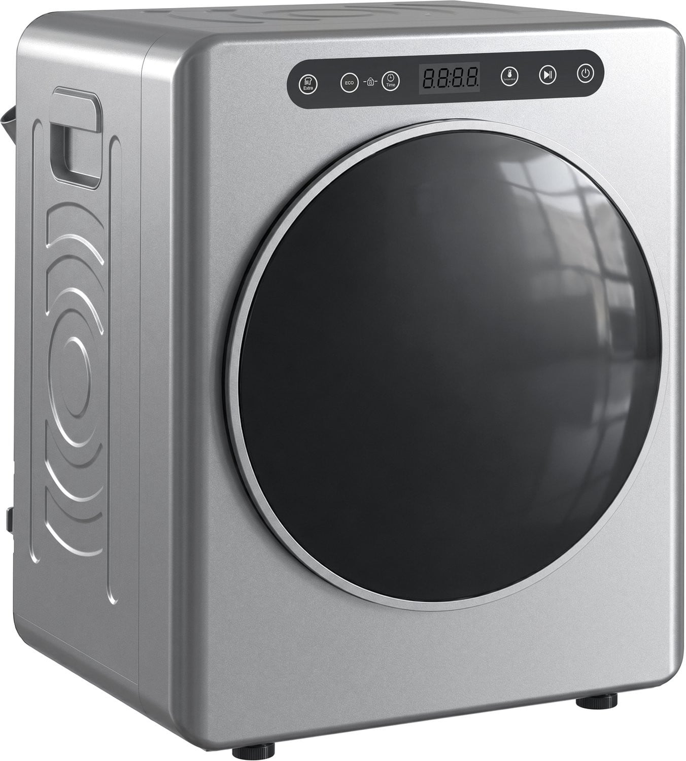 HOMCOM Mini Afvoerdroger 5kg met Sterilisatie en Touchscreen - Zilver