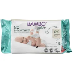 4x Abena Bambo Nature Billendoekjes 80 stuks (1 x 80 Stk.)
