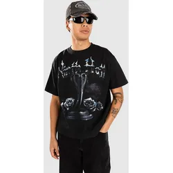 Ninth Hall Not So Subliminal Cropped T-Shirt limo black Gr. M