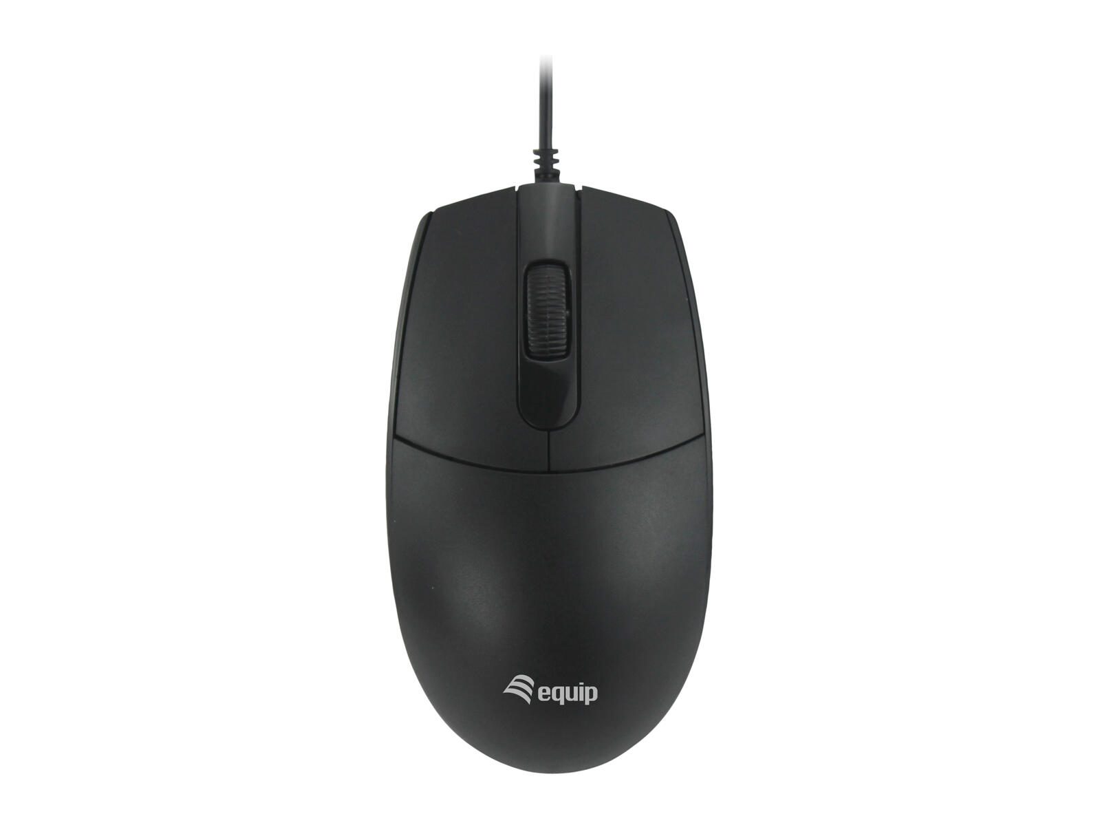 Equip Silent kabelgebundene Maus, schwarz 245117