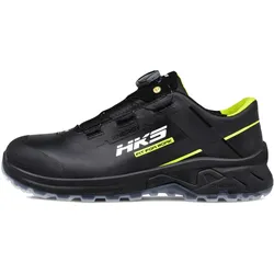 Sicherheitshalbschuhe S3 "AirGuard Neon Black BOA®" - 37 - schwarz