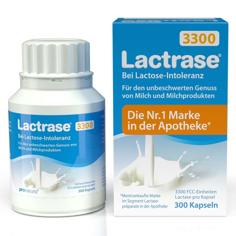Lactrase 3.300 FCC Kapseln 300 St