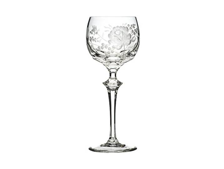 ARNSTADT KRISTALL Weinglas Primerose clear (21,5 cm) - Kristallglas mundgeblasen · handgeschliffen · Handmade in Germany