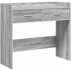 vidaXL, Konsolentisch, Konsolentisch Grau Sonoma 90 x 35 x 80 cm Holzwerkstoff (35 x 35 x 80 cm)