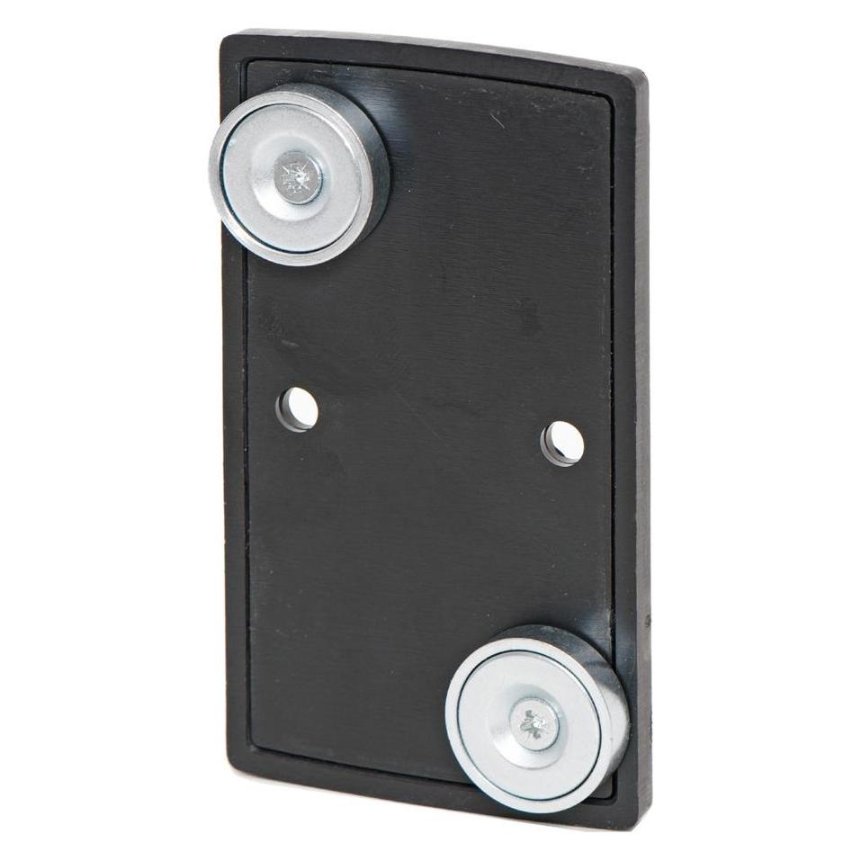 Moravia MORION-Wandclip -Magnetisch Aus hochwertigem ABS-Kunststoff, schwarz (179.26.987)