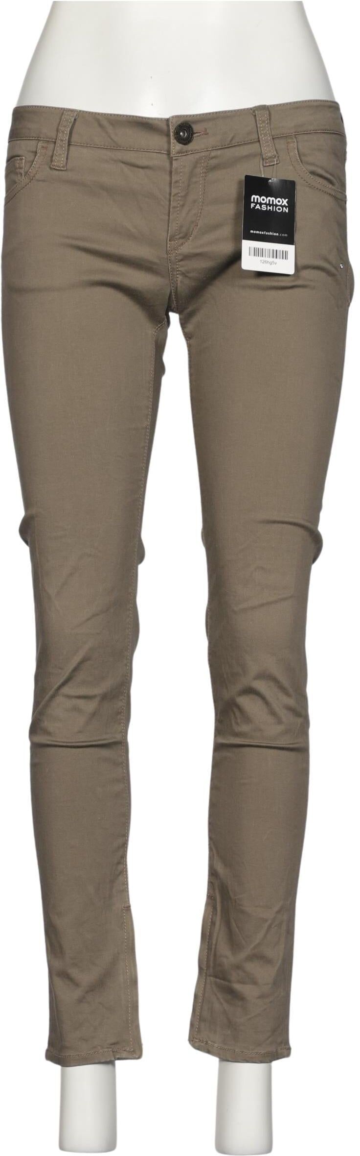 Guess Damen Stoffhose, Braun, Gr. W28, Baumwolle / Elasthan - Second Hand
