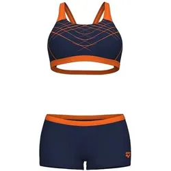 ARENA Damen Bikini W PROPOSAL SWIMSUIT TWO PIECES, Größe 36 in Blau Blau