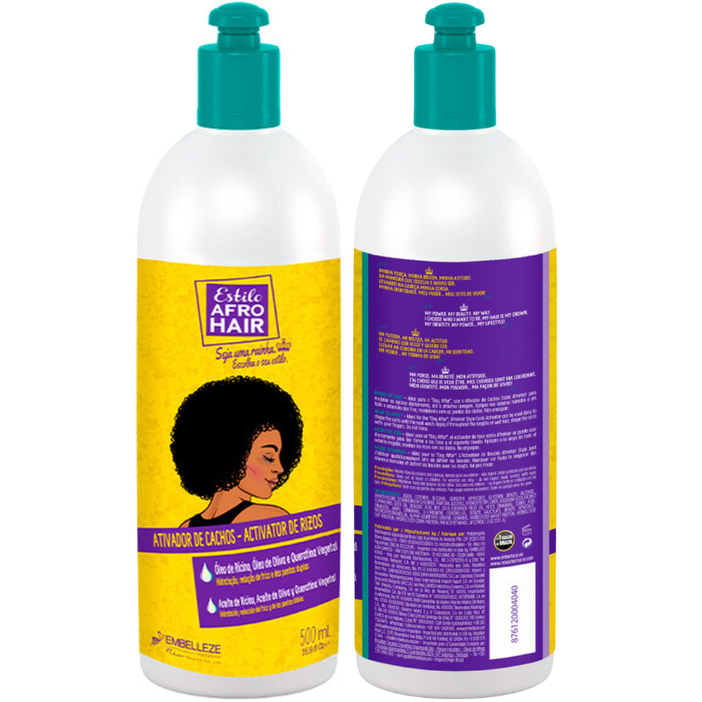Novex AfroHair Style Leave-In Curls Activator 500mL