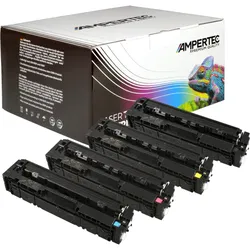 4 Kompatible Toner ersetzt Canon 045 Multipack KCMY