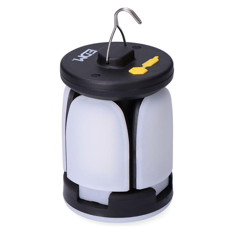 EDM Flexible Camping Lamp 1200mAh 500lm 6W Hanging LED Lantern (45278466)