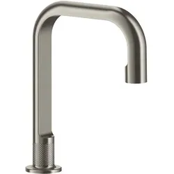 Gessi Inciso- Waschtisch-Stand-Auslauf Höhe 240 mm, 58093149, Farbe: Finox Optik