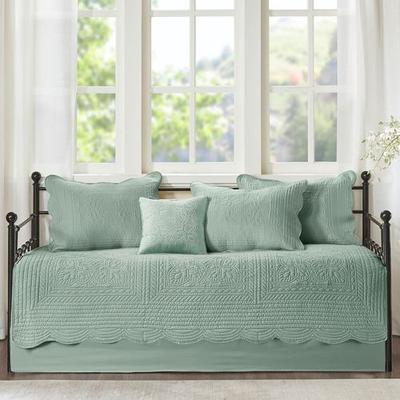 Jla Home/Bed Tuscany Daybed Cover Bed Set Seafoam Six Piece Set, Six Piece Set, Seafoam
