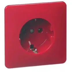 Peha Steckdose D 80.6511 ROT