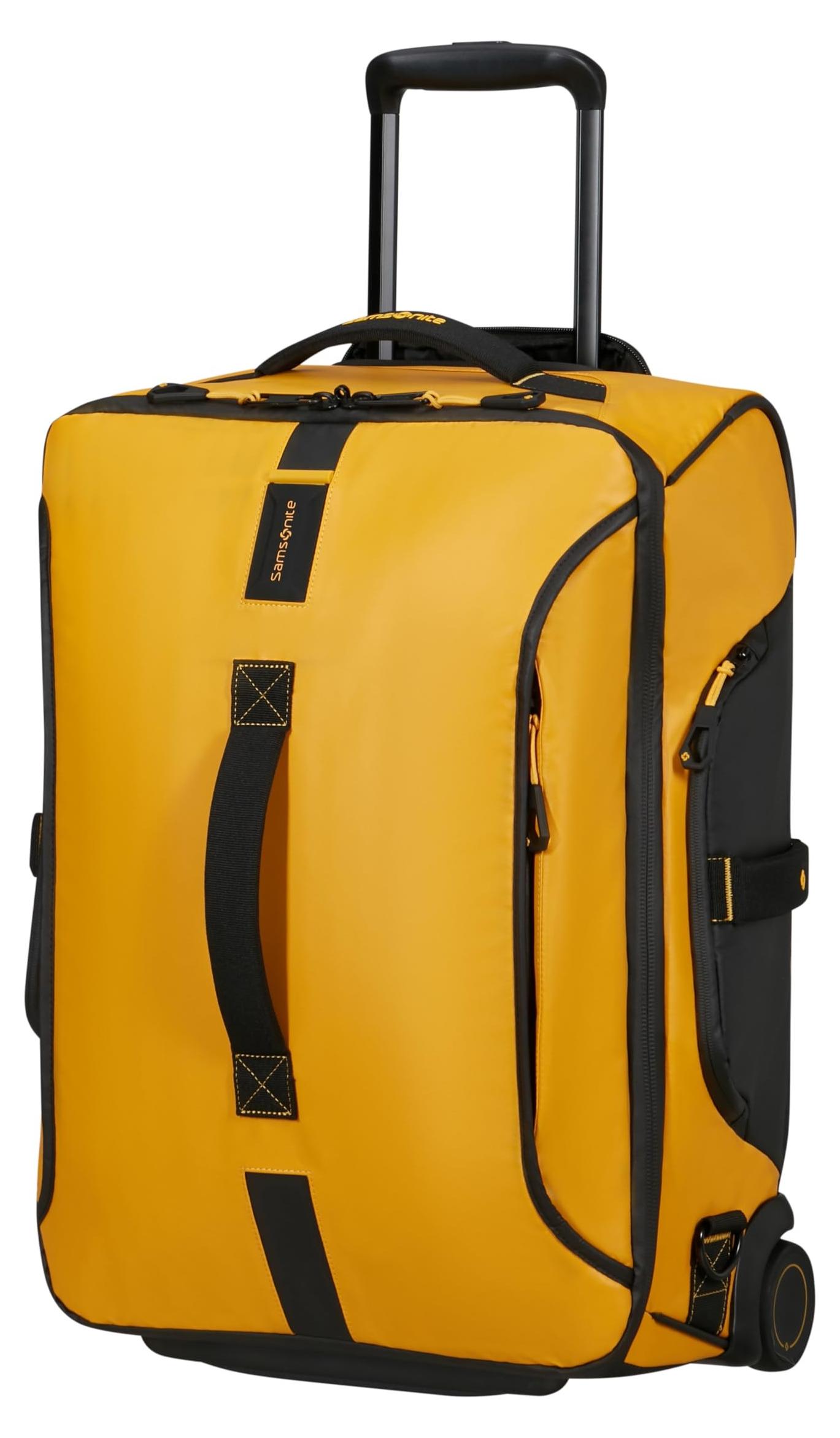 Leichte Reisgepäck mit Rollen und Rucksackfunktion 55cm