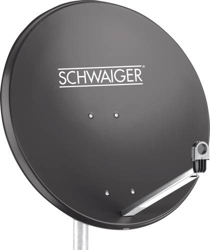 Schwaiger SPI996.1 SAT Antenne 80cm Reflektormaterial: Stahl Anthrazit