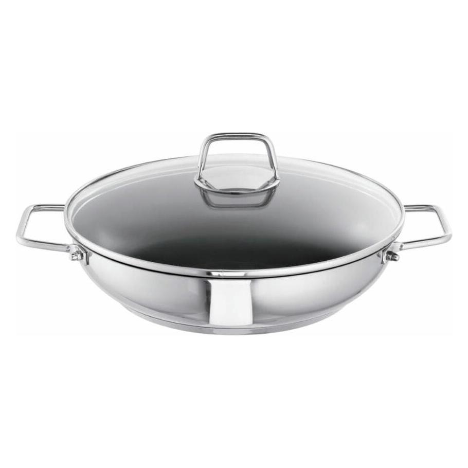 Schulte-Ufer Wega 28 cm (Bräter + Schmortopf, Aluminium, Edelstahl, 28 x 6.50 cm) (64056-965-28)