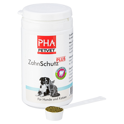 PetVet GmbH PHA ZahnSchutz Plus Pulver f.Hunde/Katzen 60 g 10229353