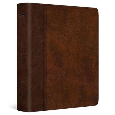 ESV Journaling Bible, Red Letter (Trutone, Brown/Tan, Timeless Design), Gebundene Ausgabe von Esv Bibles, Crossway