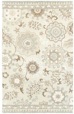 Copper Grove Style Haven Marthrown Ivory/ Grey Undyed Wool Handcrafted Area Rug