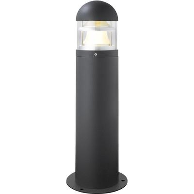 Sockelleuchte HEITRONIC "Maris", grau (anthrazit), H:60cm Ø:12cm, Leuchten, anthrazit, Außenlampe, Standlampe, Sockellampe