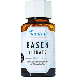 NATURAFIT Basencitrate Kapseln 51 g
