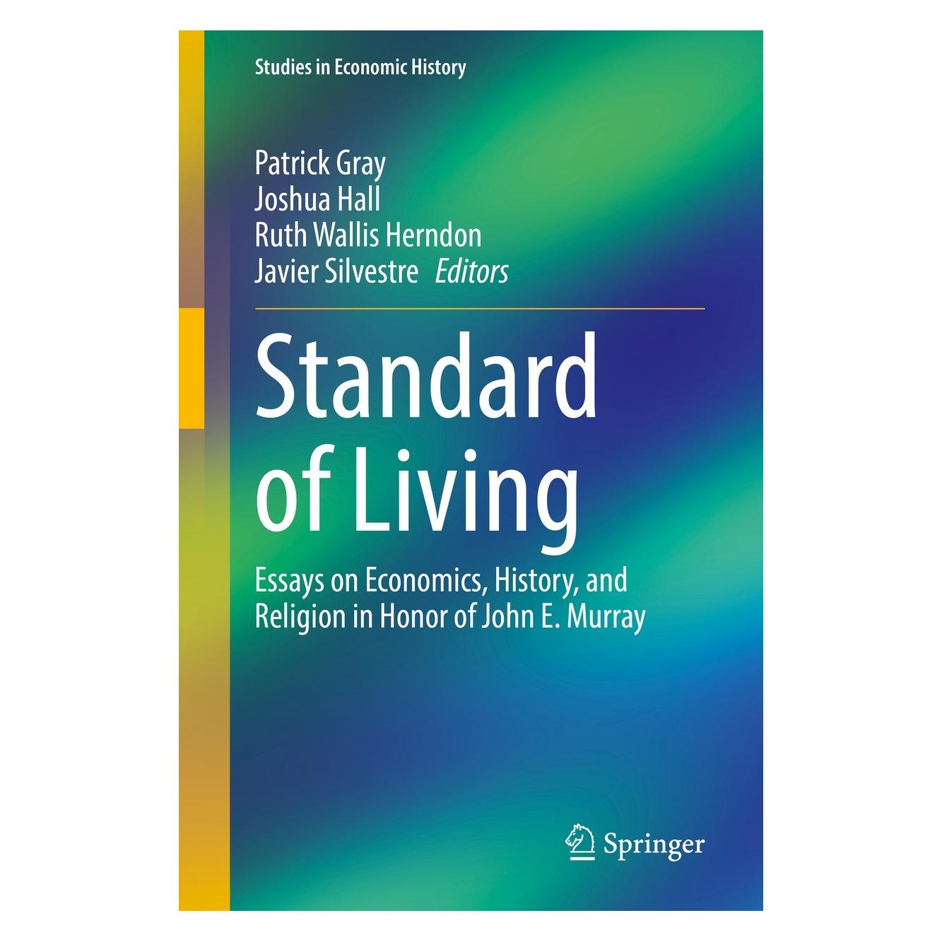 Springer Standard of Living (Englisch, Hardcover, Javier Silvestre, Joshua Hall, Patrick Gray, Ruth Wallis Herndon) (9783031064760)