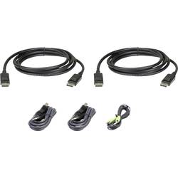 ATEN 2L-7D02UDPX5 DisplayPort Dual Display Secure KVM Kabel Set