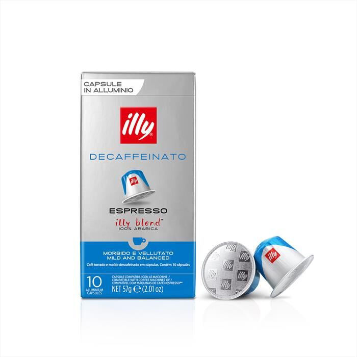 ILLY 10 Capsule Compatibili Nespresso Decaffeinato