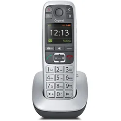 Gigaset E560 (CH-Version), Telefon, Silber