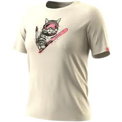 Dynafit, Damen, Sportshirt, Graphic Co T-Shirt W, Beige, S