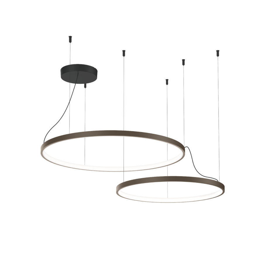 Wever & Ducré LED-PendelleuchteKUJO CEILING SUSPENDED 3.2 - 2700K Q bronze 271682Q3 5404037360536