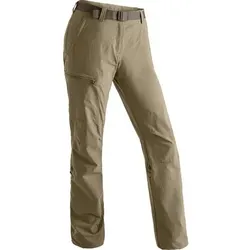 MAIER SPORTS Damen Hose Lulaka Da-Hose roll up el. (lang), Größe 72 in Braun Braun