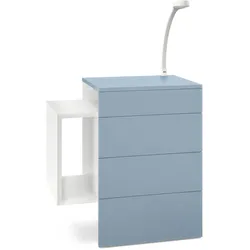 NACHTTISCH Queens Front in Denim matt