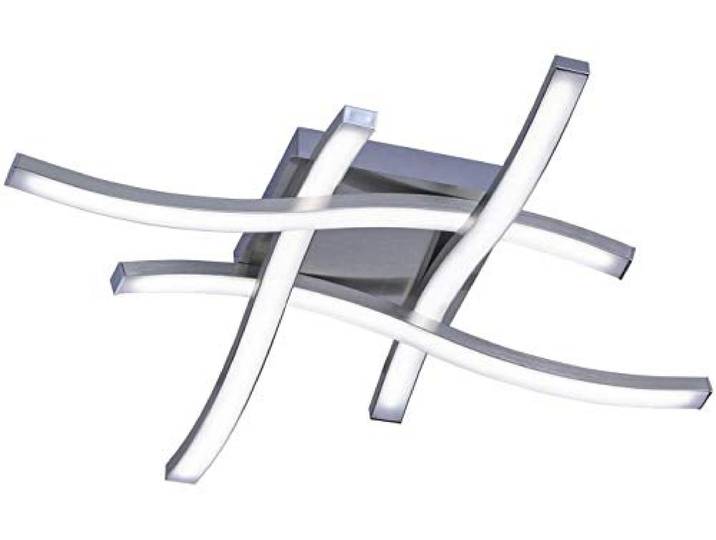 Reality Leuchten R62474107 Plafonnier\, Métal\, 5 W\, Nickel Mat