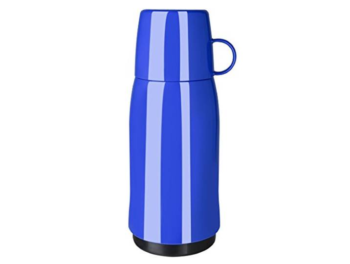 Emsa 502442 Thermosfles, 500 ml, mobiel genieten, schroefdop, blauw