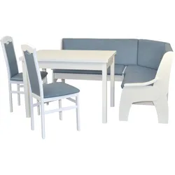 möbel direkt online 4tlg. Eckbankgruppe 125x165 cm Schenkelmaß