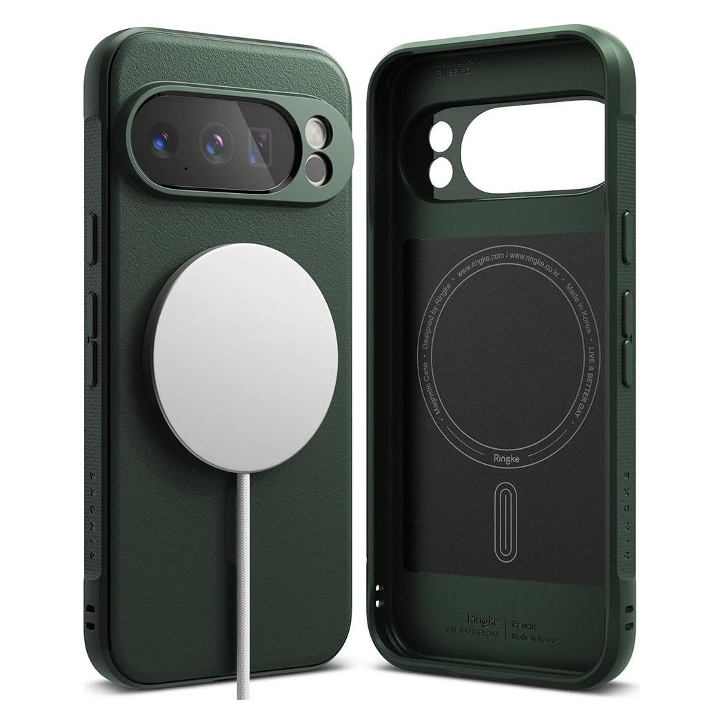Ringke Onyx Magnetic Cover for Google Pixel 10 Pro Dark Green (Google Pixel 10 Pro) (OMG1142E75)