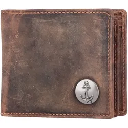 The Skandinavian Brand Leder Geldbörse Maritime braun